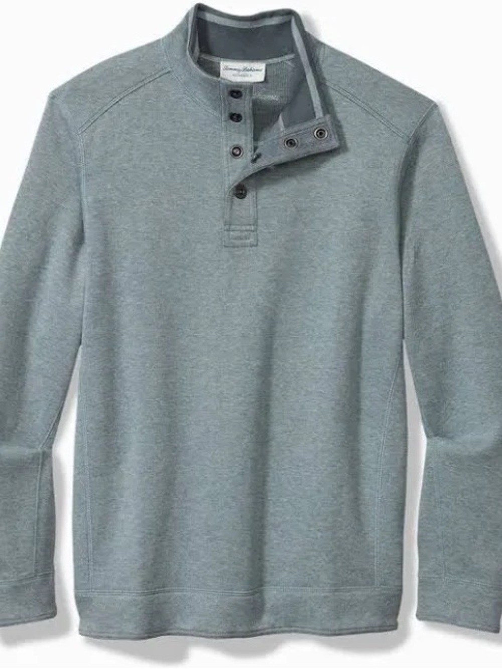 Tommy Bahama Flip Coast Reversible Snap Mock Sweatshirt 2XLT